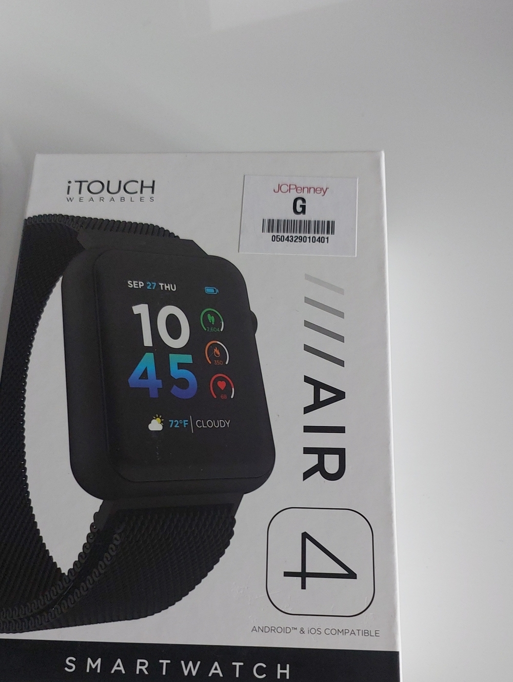 Air 4 Smartwatch - Black